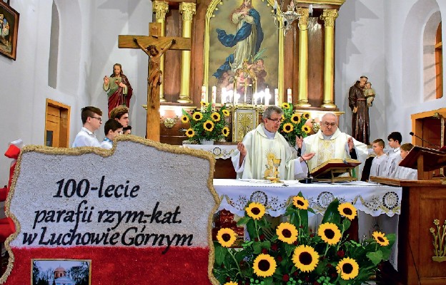 100-lecie parafii w Luchowie Górnym