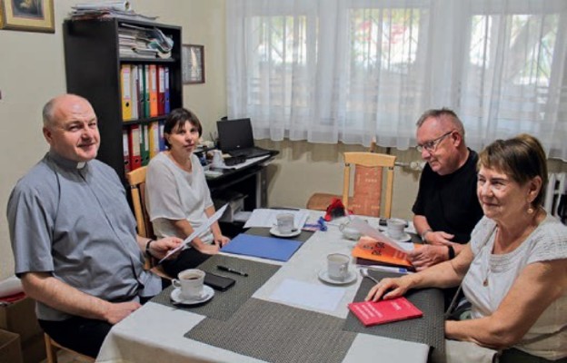 Spotkanie w sekretariacie Ruchu Społecznego „Ku trzeźwości Narodu” Ziem Zachodnich Polski w Gorzowie