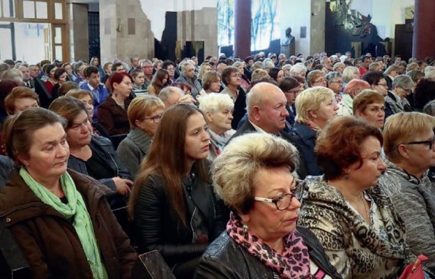 Uczestnicy Kongresu w kościele Chrytstusa Króla w Jarosławiu