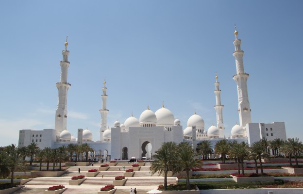 Biały meczet Abu Zabi