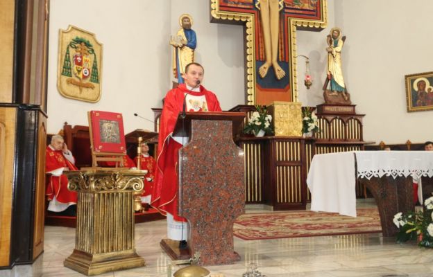 Eucharystii przewodniczył ks. Łukasz Piłat
