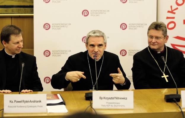 Konferencja prasowa w siedzibie Konferencji episkopatu Polski z okazji tygodnia modlitw o Jedność Chrześcijan