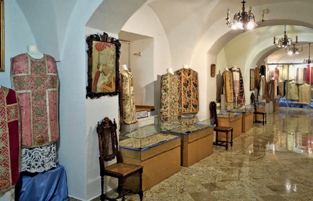 Część Vestiarium w Muzeum Diecezjalnym w Drohiczynie
