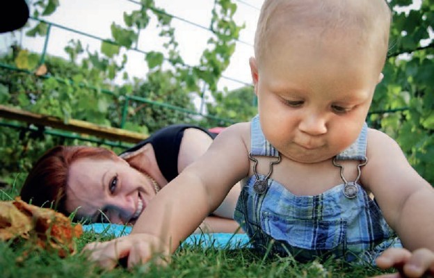 Przy mamie każdy czuje się bezpiecznie