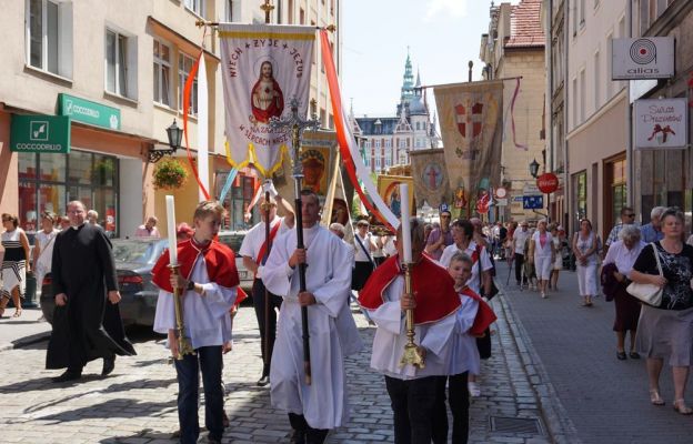 Procesja Bożego Ciała w Świdnica 2019