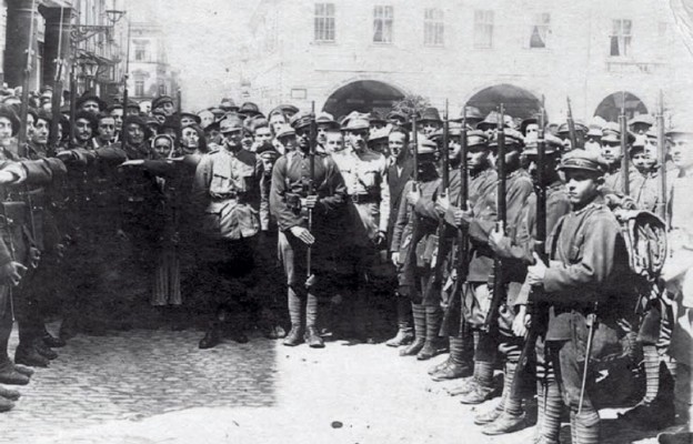 Wojsko polskie przejmuje Cieszyn od oddziałów alianckich, sierpień 1920 r.