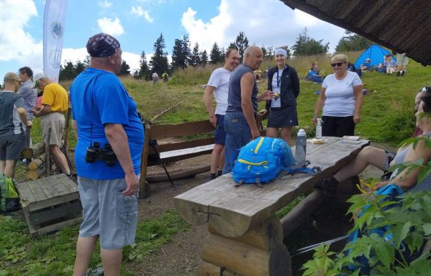 Radosne spotkanie na Mędralowej.