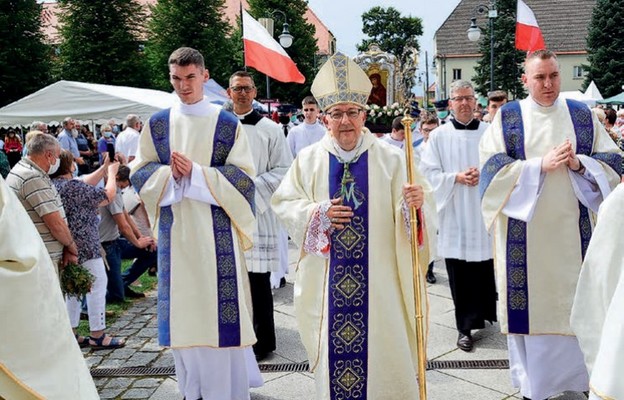 Tegorocznym uroczystościom przewodniczył biskup Görlitz