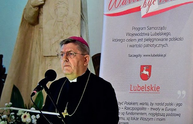 Bp Mariusz Leszczyński przypomniał związki Prymasa z Zamojszczyzną