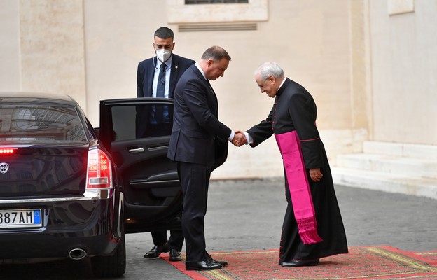 Prezydent z wizytą w Watykanie