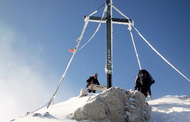 Szczyt Alpspitze (2628 m n.p.m.) –  Alpy Bawarskie 2017 r.