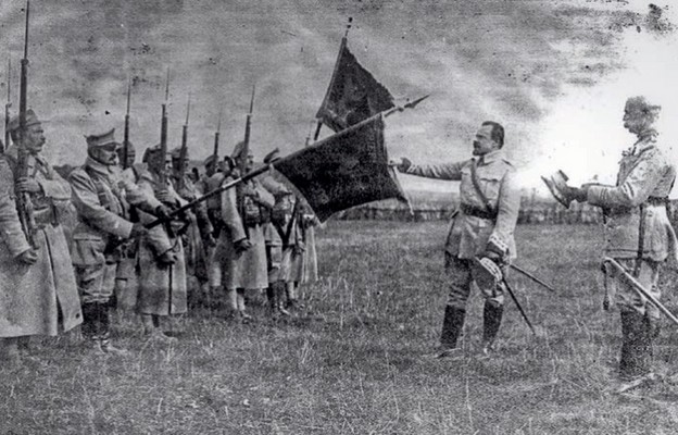 Armia polska we Francji: objęcie dowództwa przez gen. józefa Hallera – 
generał składa przysięgę jako naczelny wódz