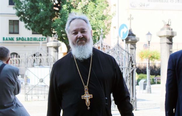Od wielu lat podczas modlitwy o pokój obecny jest duchowny prawosławny ks. Piotr Nikolski