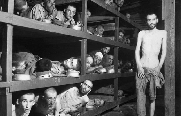 Przymusowi robotnicy w obozie Buchenwald