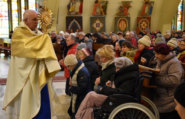 Obchody Światowego Dnia Chorego w kościele św. Wojciecha BM w Częstochowie, 11.02.2020