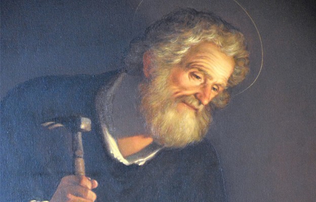 Obraz św. Józefa, patrona parafii