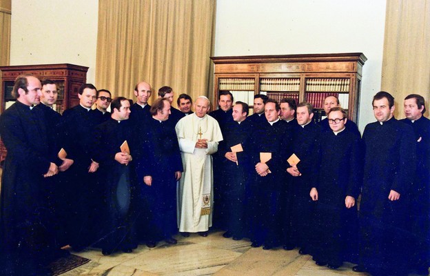 Z okazji 10-lecia święceń kapłańskich; Watykan, listopad 1981 r.