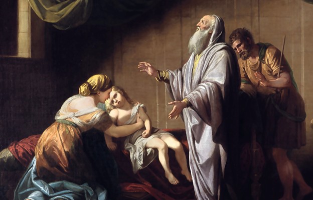 Benjamin West, Elizeusz wskrzesza syna Szunemitki