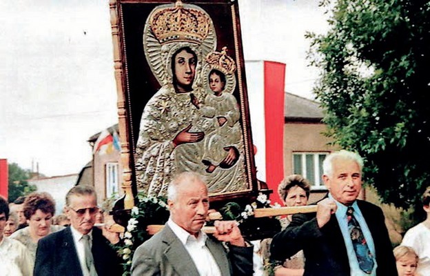 Uroczystość koronacji obrazu Matki Bożej Mrzygłodzkiej, 25 sierpnia 1996 r.
