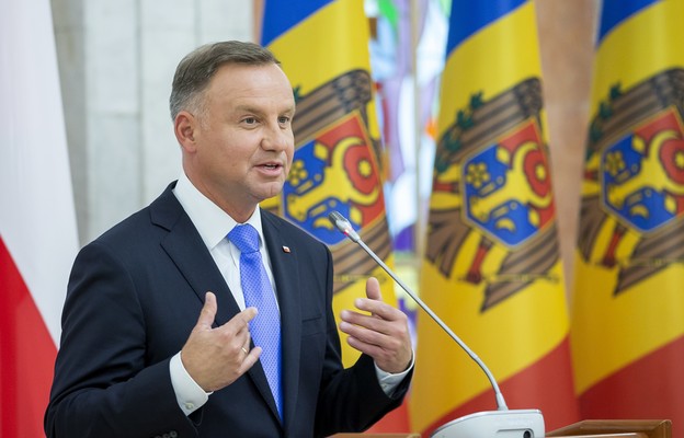 Prezydent RP Andrzej Duda w Mołdawii