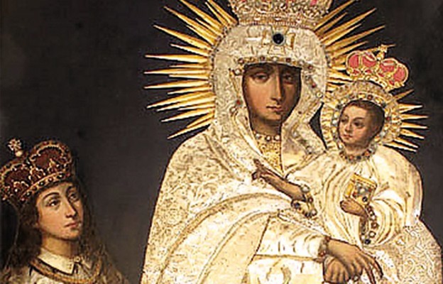 Słynący łaskami obraz
Matki Bożej Trokielskiej