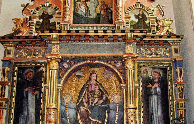 Obraz z kościoła w Trzcianie k. Rzeszowa