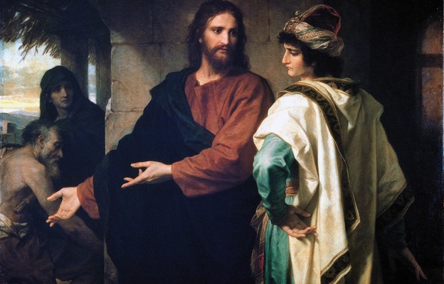 Heinrich Hofmann, Jezus i bogaty młodzieniec