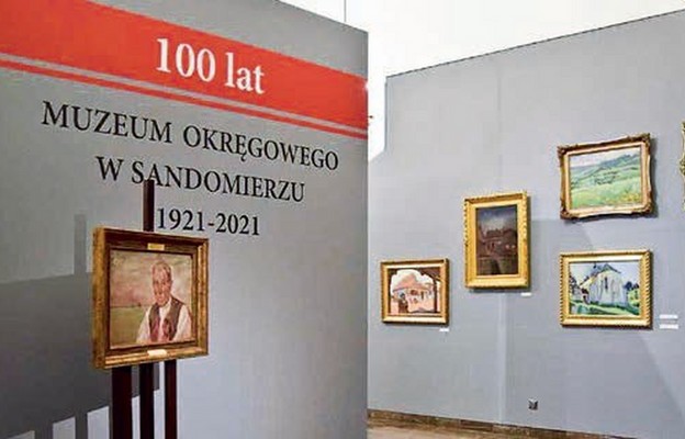 Na wystawie zaprezentowano wiele cennych obrazów