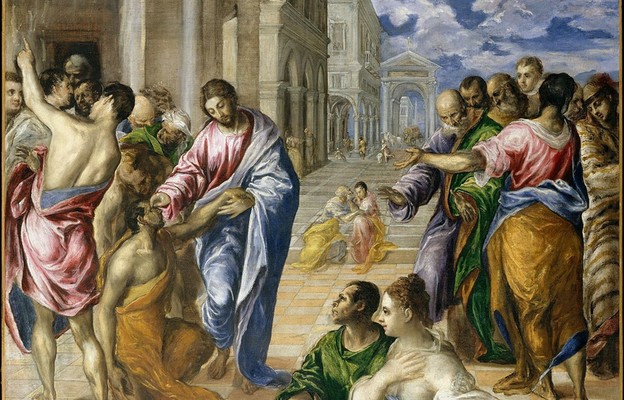 El Greco, Uzdrowienie niewidomego pod Jerychem