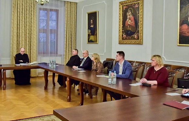 Spotkaniu Diecezjalnego Zespołu Kontaktowego przewodniczył bp Piotr Sawczuk