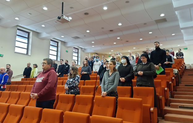 Konferencja odbyła się w Domu Nadziei Caritas 