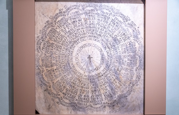Kalendarz dat wielkanocnych na lata 532-632 (Muzeum katedry w Rawennie, Włochy)
