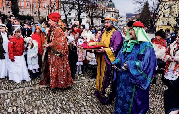 Dalsza część orszaku miała miejsce na rynku przemyskim