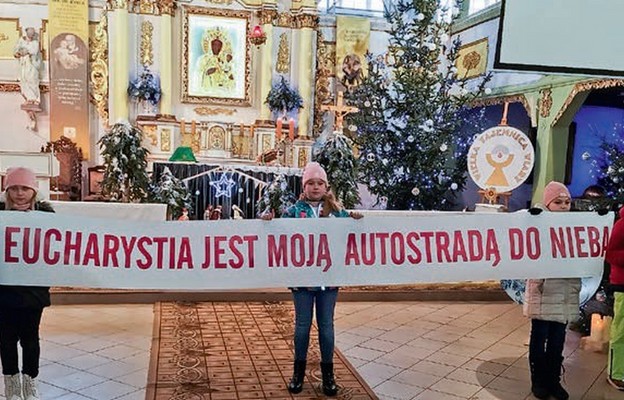 Pantomima o życiu bł. Carla Acutisa w wykonaniu dzieci z Głuszycy