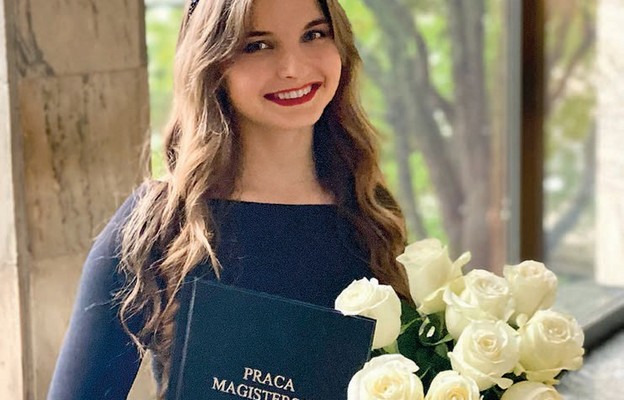 Anna Szymańska z Żytomierza w Ukrainie ukończyła w tym roku psychologię