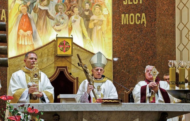 Na uroczystości obecny był abp Mieczysław Mokrzycki ze Lwowa