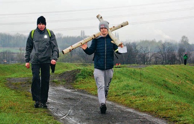 Zdjęcie z trasy zagłębiowskiej św. Jakuba