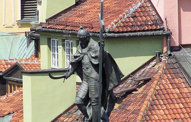 Króla Zygmunta spacer po warszawskich dachach