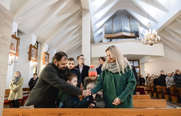 Znak pokoju jest znakiem miłości