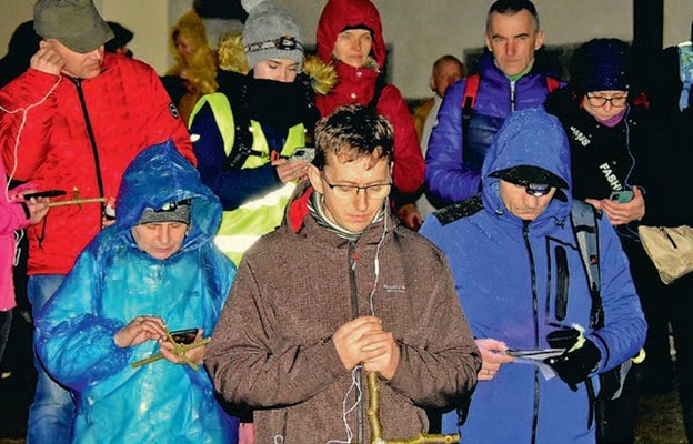 Wędrówce towarzyszyła modlitwa i refleksja nad męką Jezusa