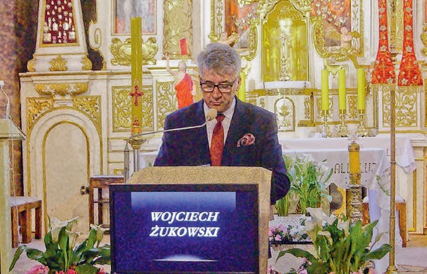 Wśród czytających był Burmistrz Tomaszowa Lubelskiego