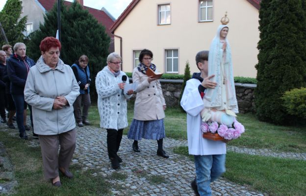 Nabożeństwo fatimskie w Koźli