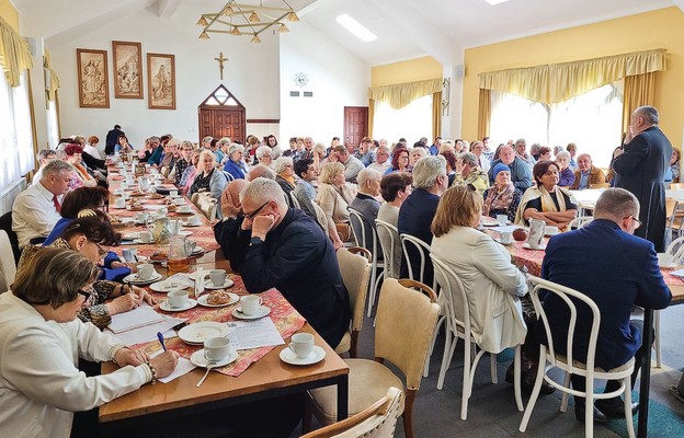 Uczestnicy dnia skupienia