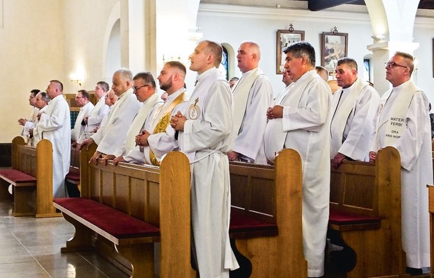 Kapłani obecni na tegorocznym spotkaniu