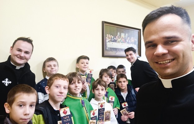 W spotkaniach uczestniczył też ks. dr Michał Powęska, rektor seminarium