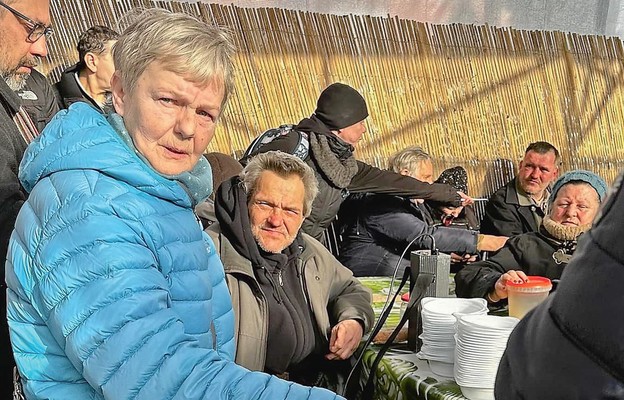 Za każdym razem przychodzi wielu potrzebujących