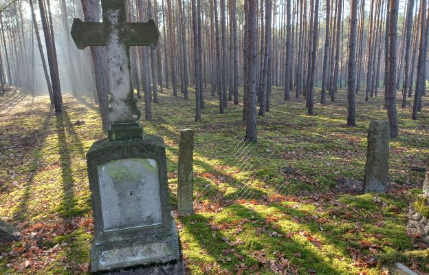 cmentarz Ługi, nagrobek