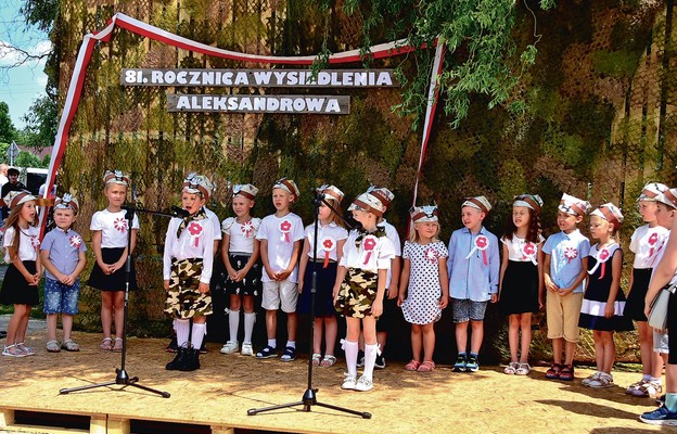 Dzieci z Przedszkola „Leśne Skrzaty” w Aleksandrowie