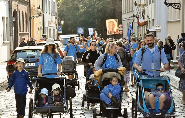 Na Jasną Górę pielgrzymowały całe rodziny