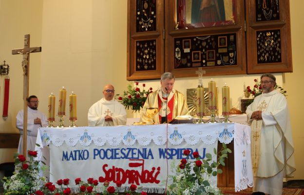 Eucharystia w 44. rocznicę porozumień sierpniowych i powstania NSZZ Solidarność 